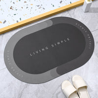 Non-Slip Absorbent Bathroom Mats