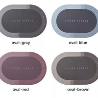 Non-Slip Absorbent Bathroom Mats