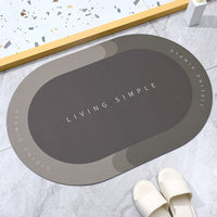 Non-Slip Absorbent Bathroom Mats