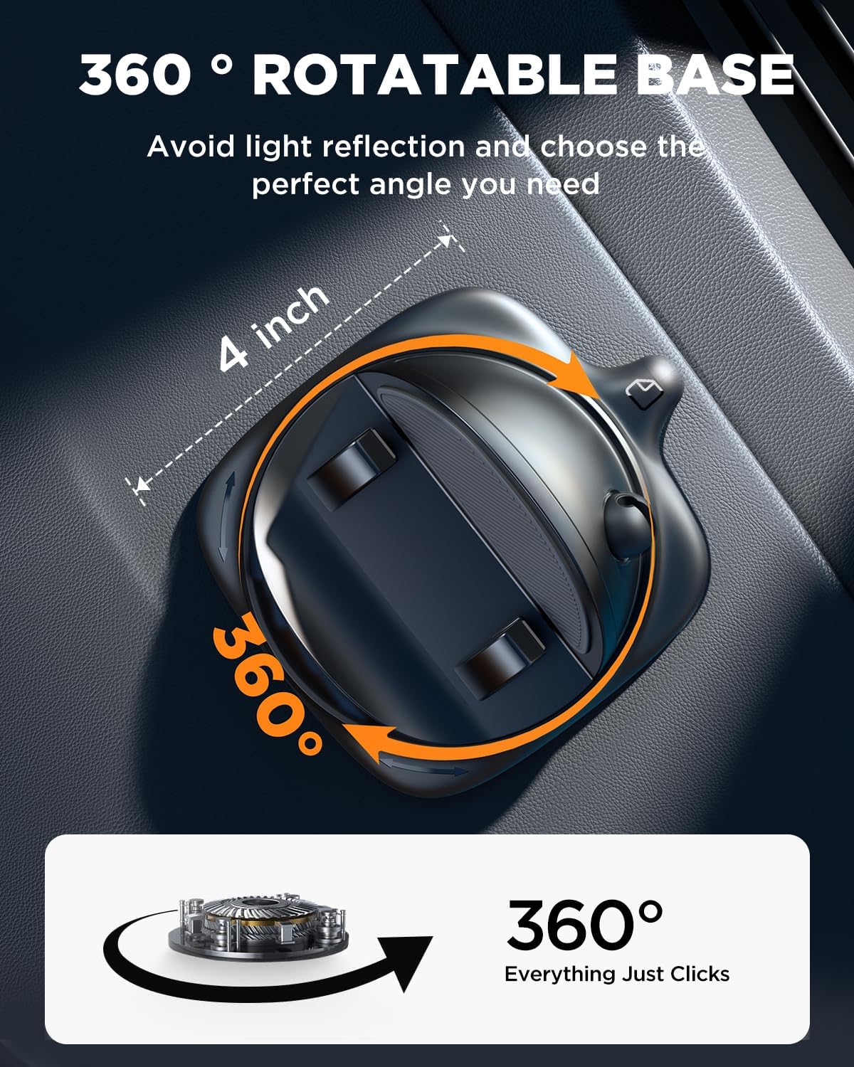 Rotex 360° car holder