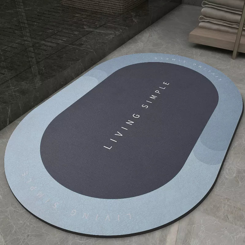 Non-Slip Absorbent Bathroom Mats